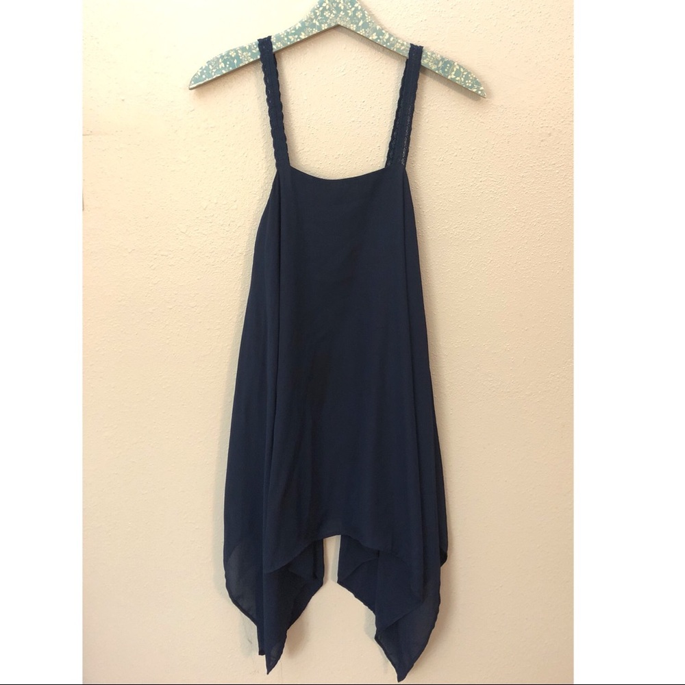 SALE. sucre collective] navy tent dress